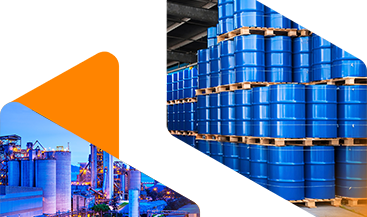 Imagen del banner de Distribución de productos químicos básicos y a granel