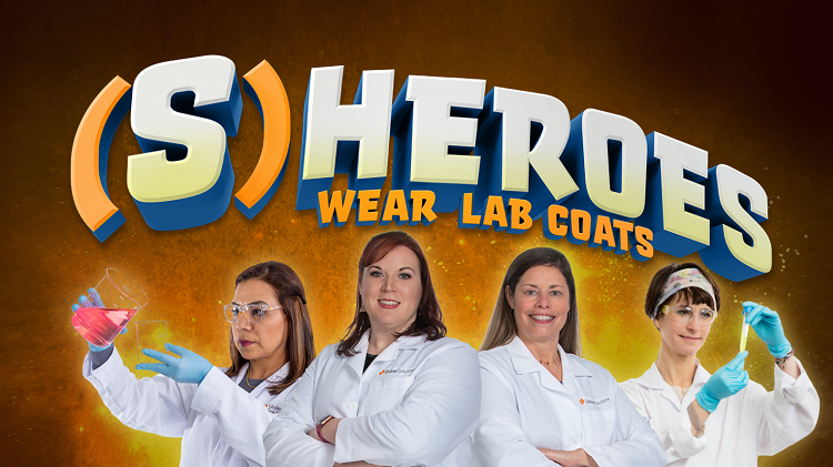 (S)heroes Wear Lab Coats 